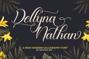 Dellyna Nathan: A Handwritten Font with Timeless Charm and Modern Versatility