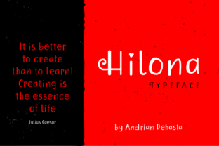 Hilona: A Serif Font with Handwritten Charm—Used Right