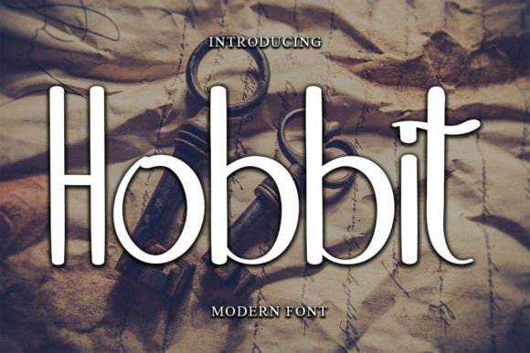 Hobbit: A Handwritten Font That Balances Charm and Clarity