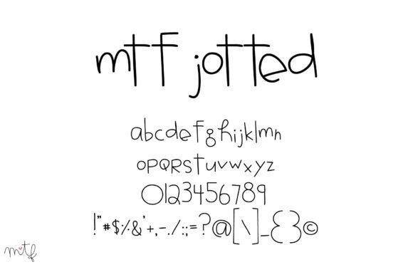 Jotted: A Handwritten Font That Works Like a Trusted Notebook