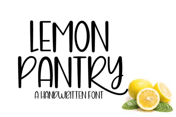 Lemon Pantry: A Handwritten Font That Feels Like a Smile in Your Design