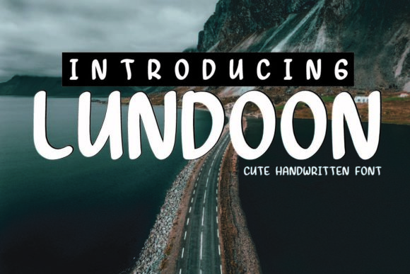Lundoon: The Handwritten Font That Brings Warmth, Playfulness, and Personality to Every Design