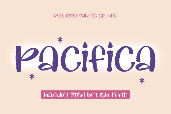 Pacifica: Elegant Handwritten Brush Font