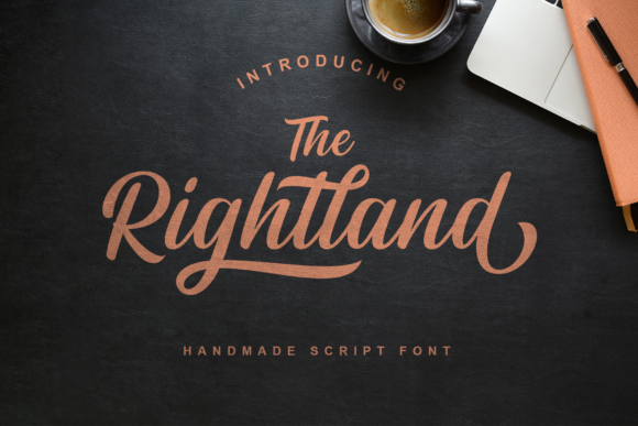 Rightland: Where Handwritten Charm Meets Modern Design Precision