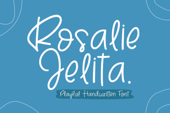 Rosalie Jelita: A Warm, Handwritten Font That Connects