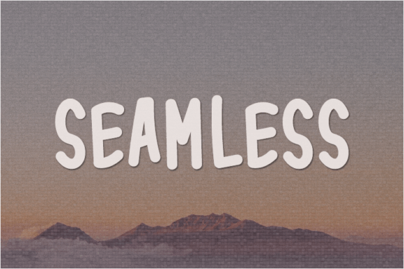 Seamless: A Fun, Casual Handwritten Font