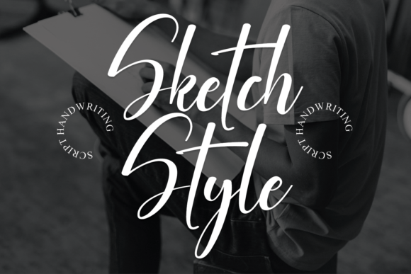 Sketch Style: A Handwritten Font with Timeless Flair
