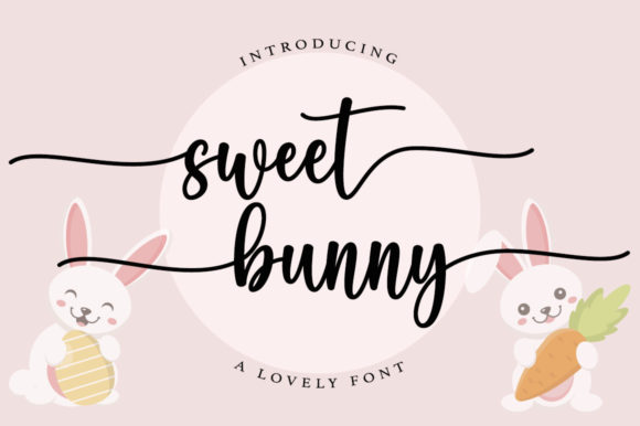 Sweet Bunny: A Handwritten Font That Balances Charm and Precision