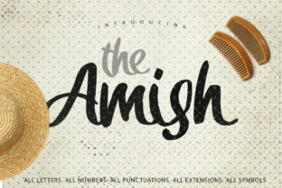 The Amish Font: A Handwritten Script with Purpose and Presence