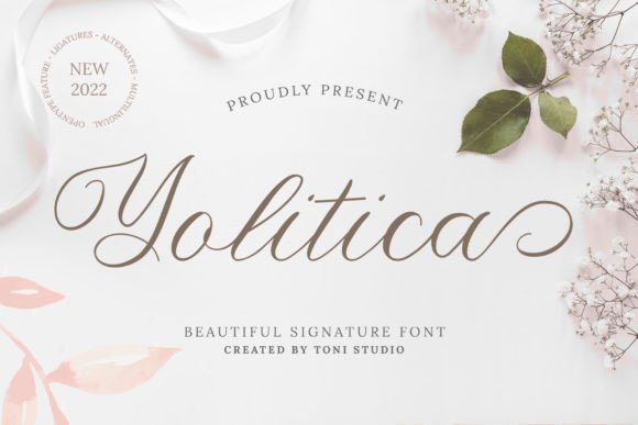 Yolitica: Elegant Handwritten Typography, Simplified
